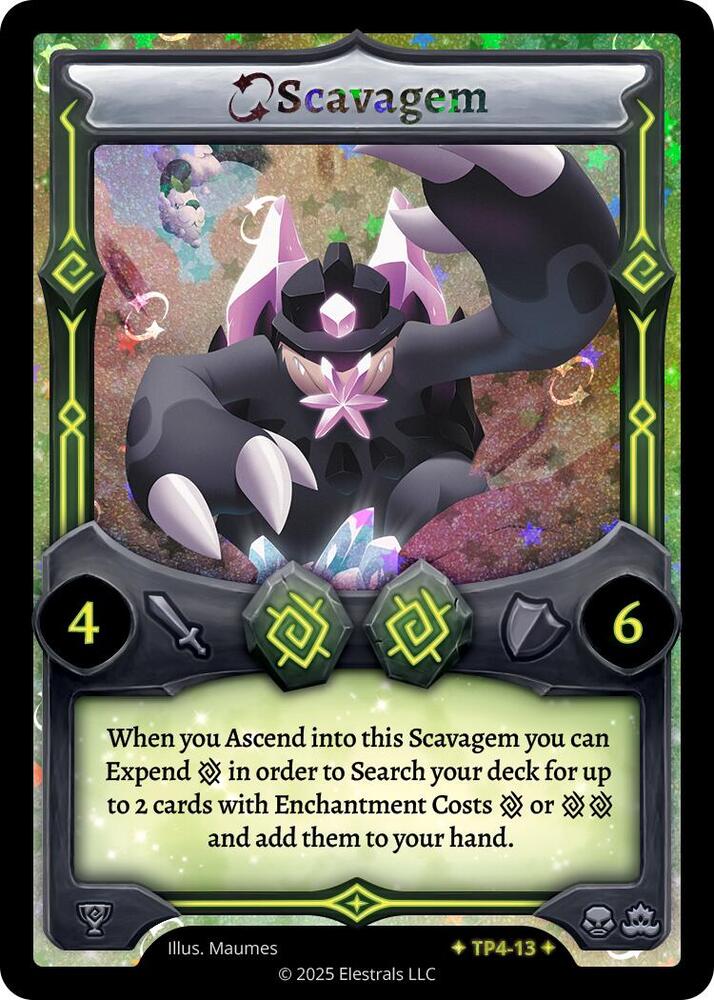 Elestrals TCG: Scavagem Organized Play Series 4 TP4-13