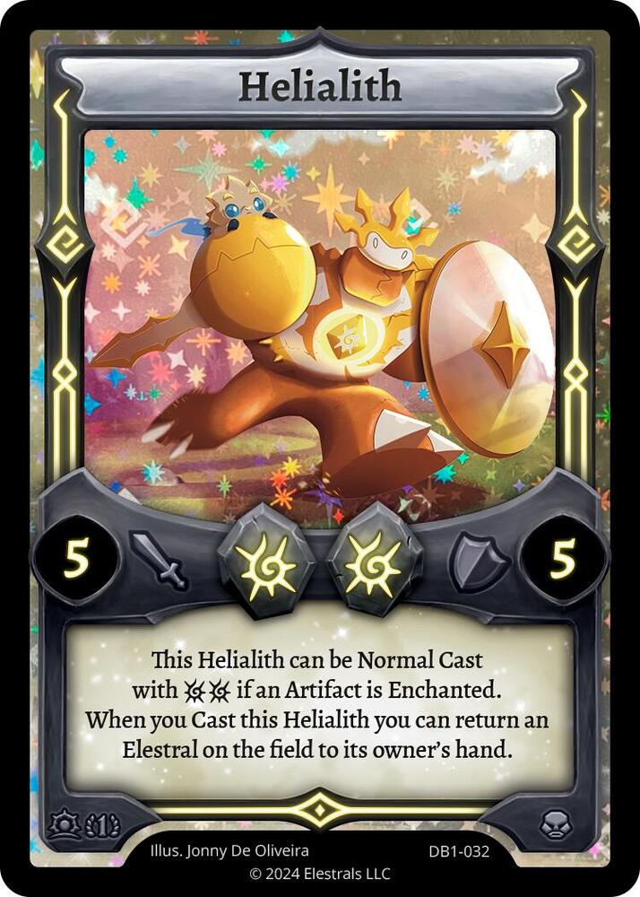 Elestrals Helialith Daybreak [First Edition] DB1-032 NM