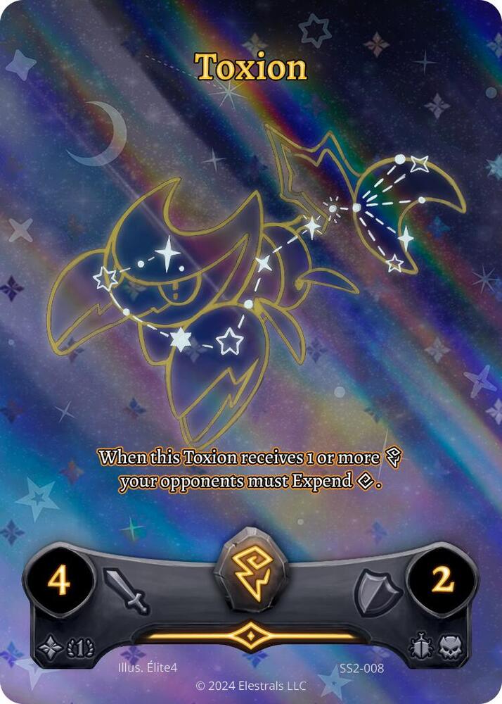 Toxion R Shattered Stars Chapter 2 [SS2] SS2-008 NM