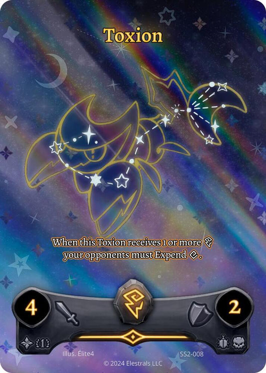 Toxion R Shattered Stars Chapter 2 [SS2] SS2-008 NM