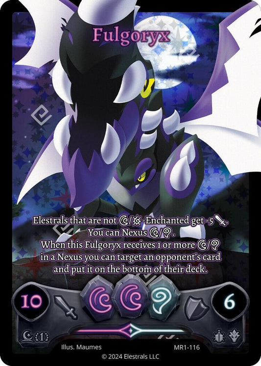 Elestrals TCG: Fulgoryx (Box Topper) Moonrise MR1-116