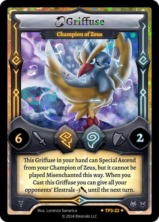 Elestrals TCG: Griffuse - Champion of Zeus Organized Play Series 3 TP3-22