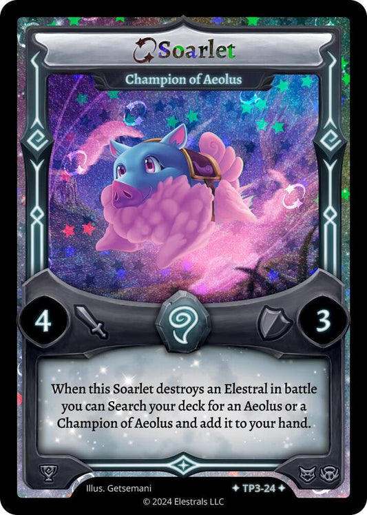 Elestrals TCG: Soarlet - Champion of Aeolus Organized Play Series 3 TP3-24