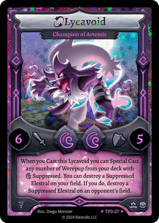 Elestrals TCG: Lycavoid - Champion of Artemis Organized Play Series 3 TP3-27