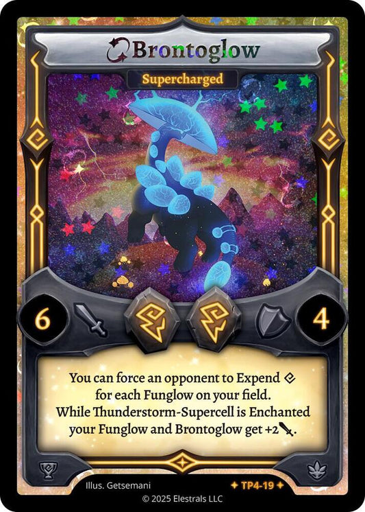 Elestrals TCG: Brontoglow - Supercharged Organized Play Series 4 TP4-19