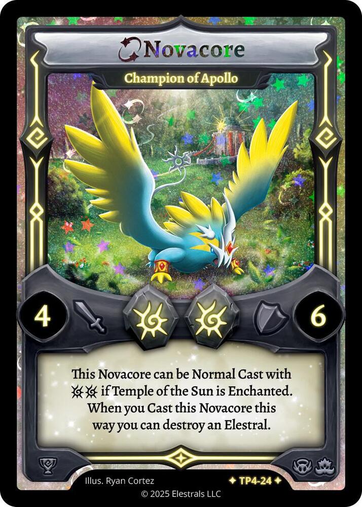 Elestrals TCG: Novacore - Champion of Apollo Organized Play Series 4 TP4-24