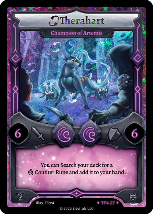 Elestrals TCG: Therahart - Champion of Artemis Organized Play Series 4 TP4-27