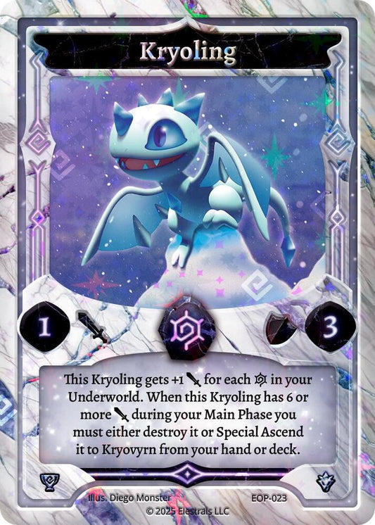 Elestrals TCG: Kryoling Elestrals Premier EOP-023