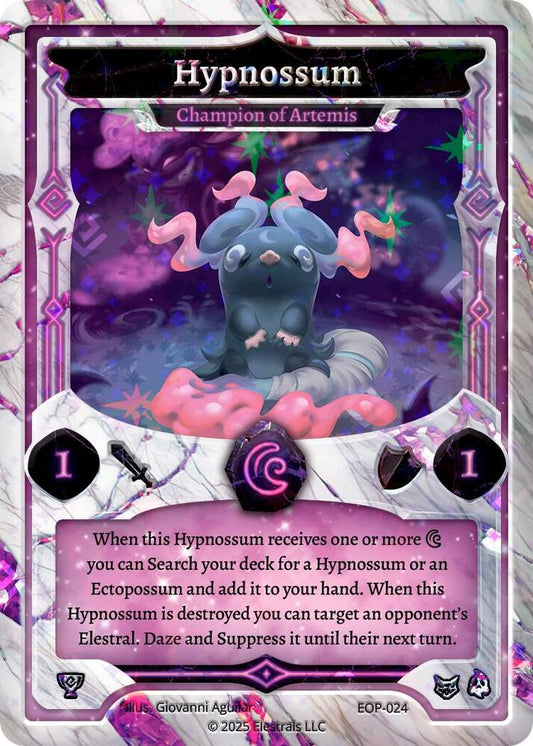 Elestrals TCG: Hypnossum Champion of Artemis Elestrals Premier EOP-024