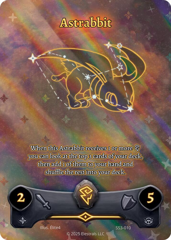 Elestrals Astrabbit Shattered Stars Chapter 3 [SS3] SS3-010 NM