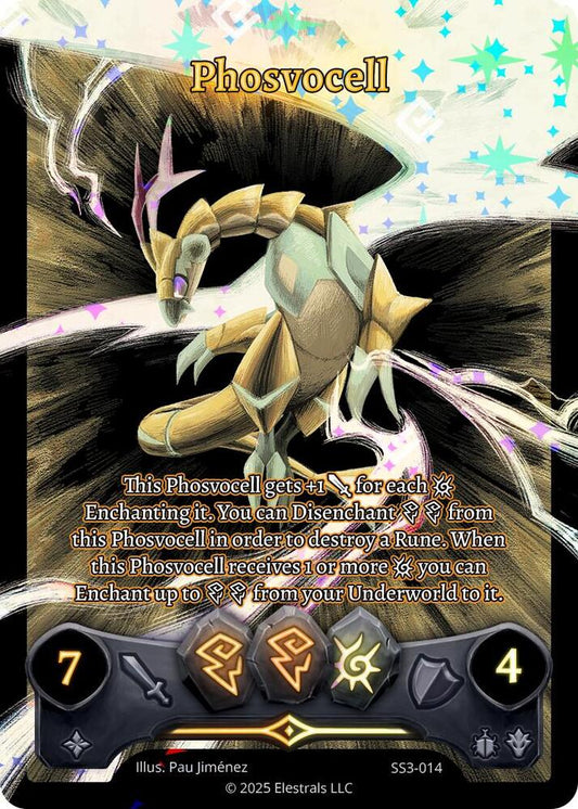 Elestrals TCG: Phosvocell Shattered Stars Chapter 3 SS3-014