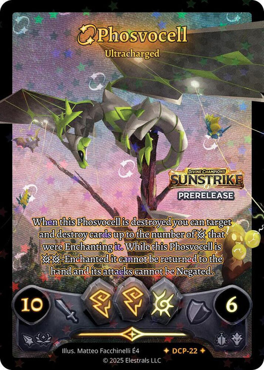Elestrals: Phosvocell - Ultracharged Divine Champions: Sunstrike Promos DCP-22